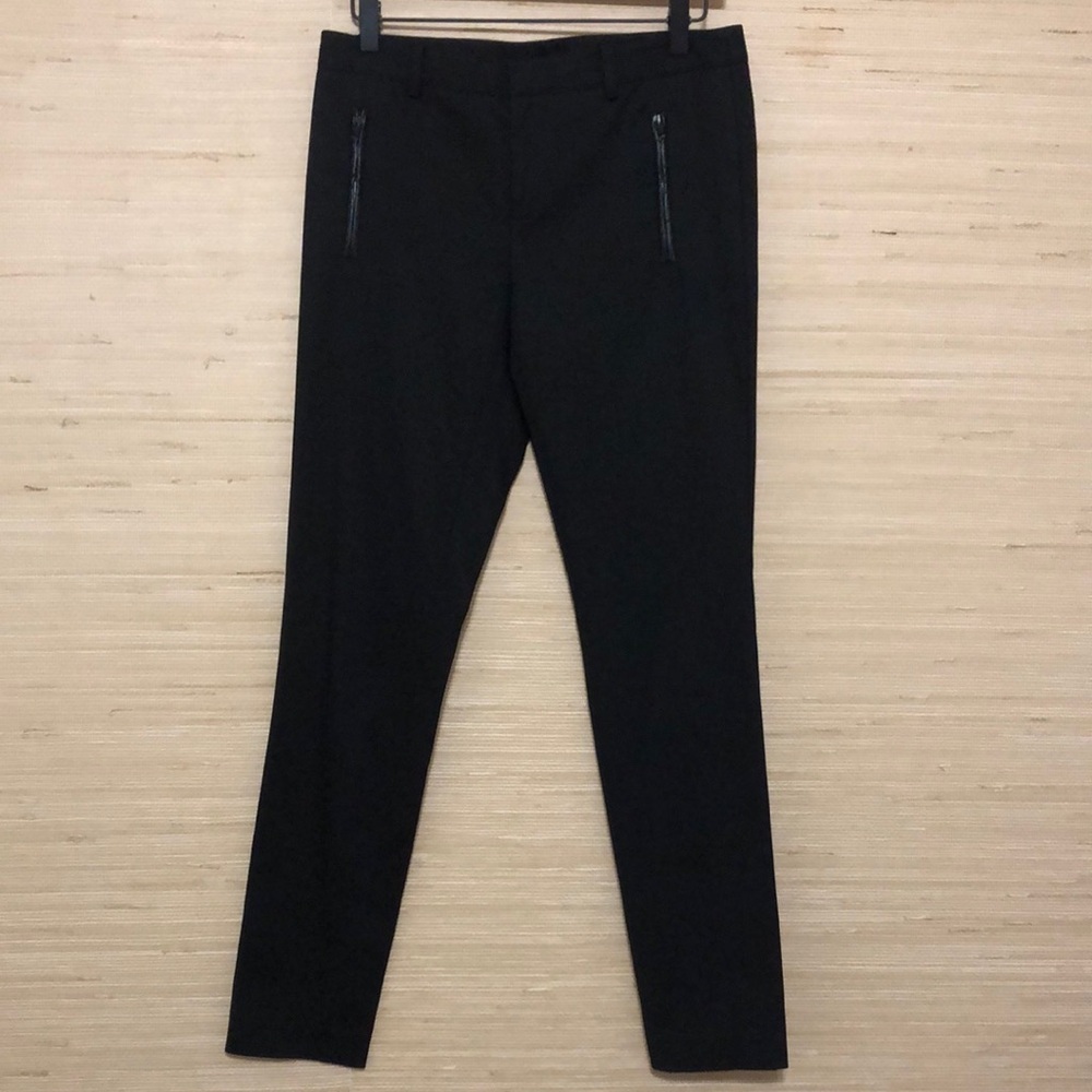 Club Monaco Black Slim Fit Business Office Trouser Pants Size 4